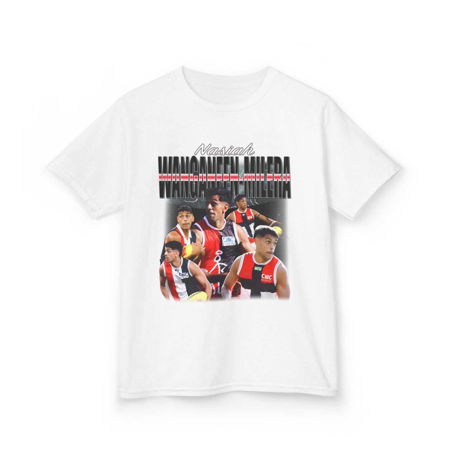 Nasiah Wanganeen - Milera AFL Graphic Tee - VFtees