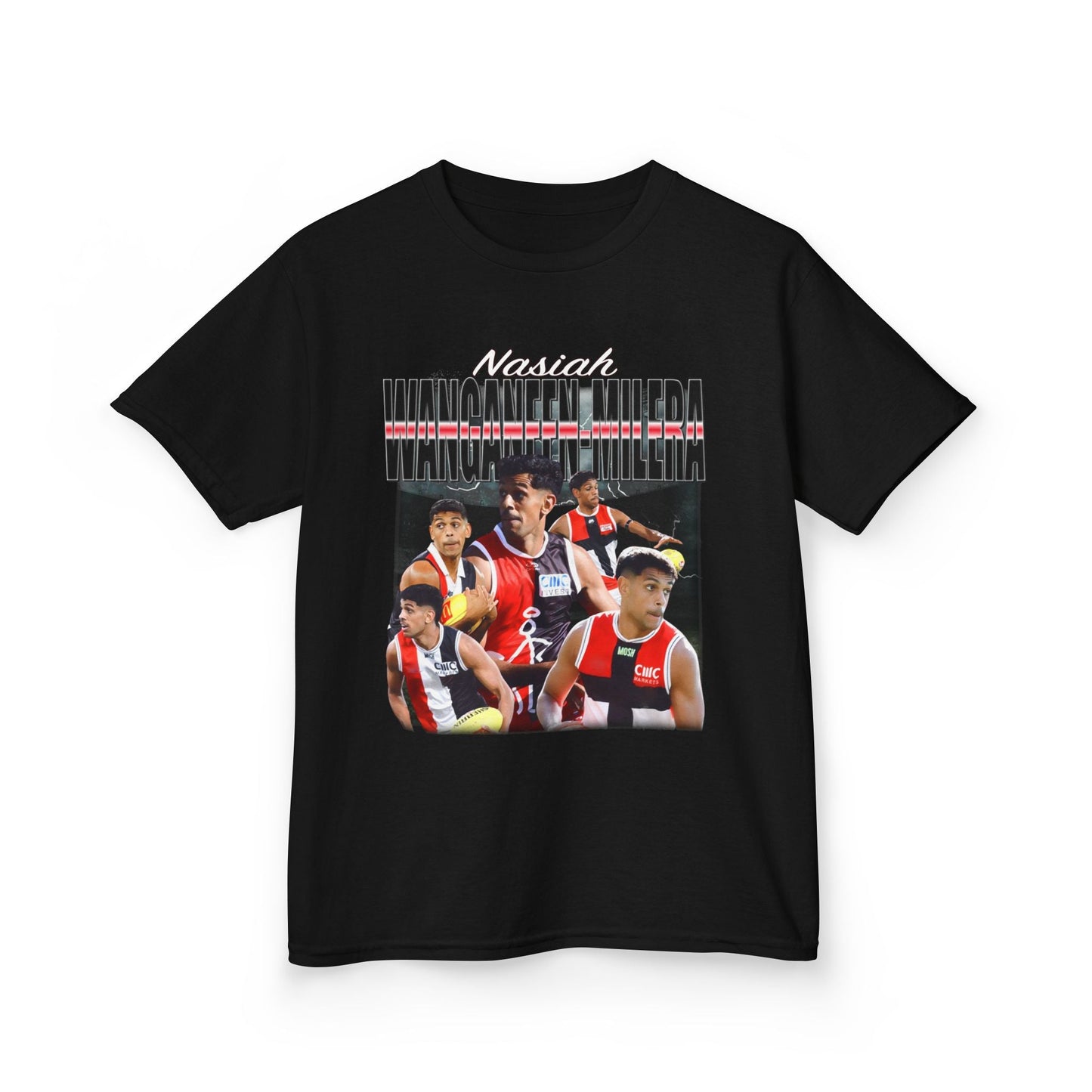 Nasiah Wanganeen - Milera AFL Graphic Tee - VFtees