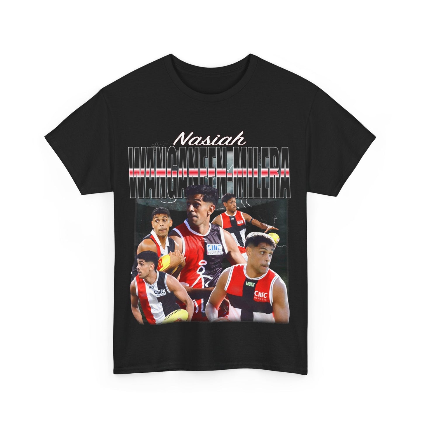 Nasiah Wanganeen - Milera AFL Graphic Tee (Kids) - VFtees