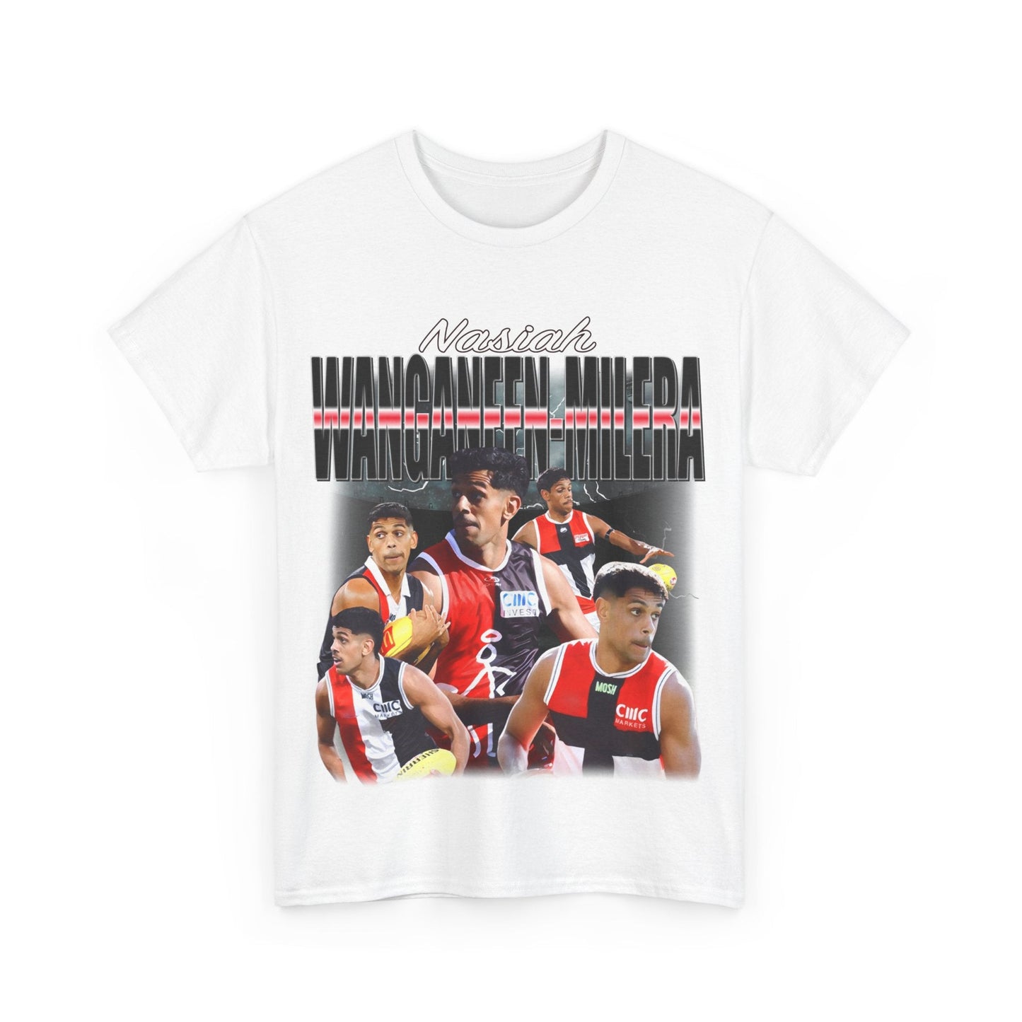 Nasiah Wanganeen - Milera AFL Graphic Tee (Kids) - VFtees