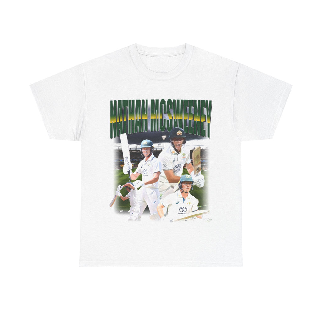 Nathan McSweeney Australian Cricket Graphic Tee - VFtees