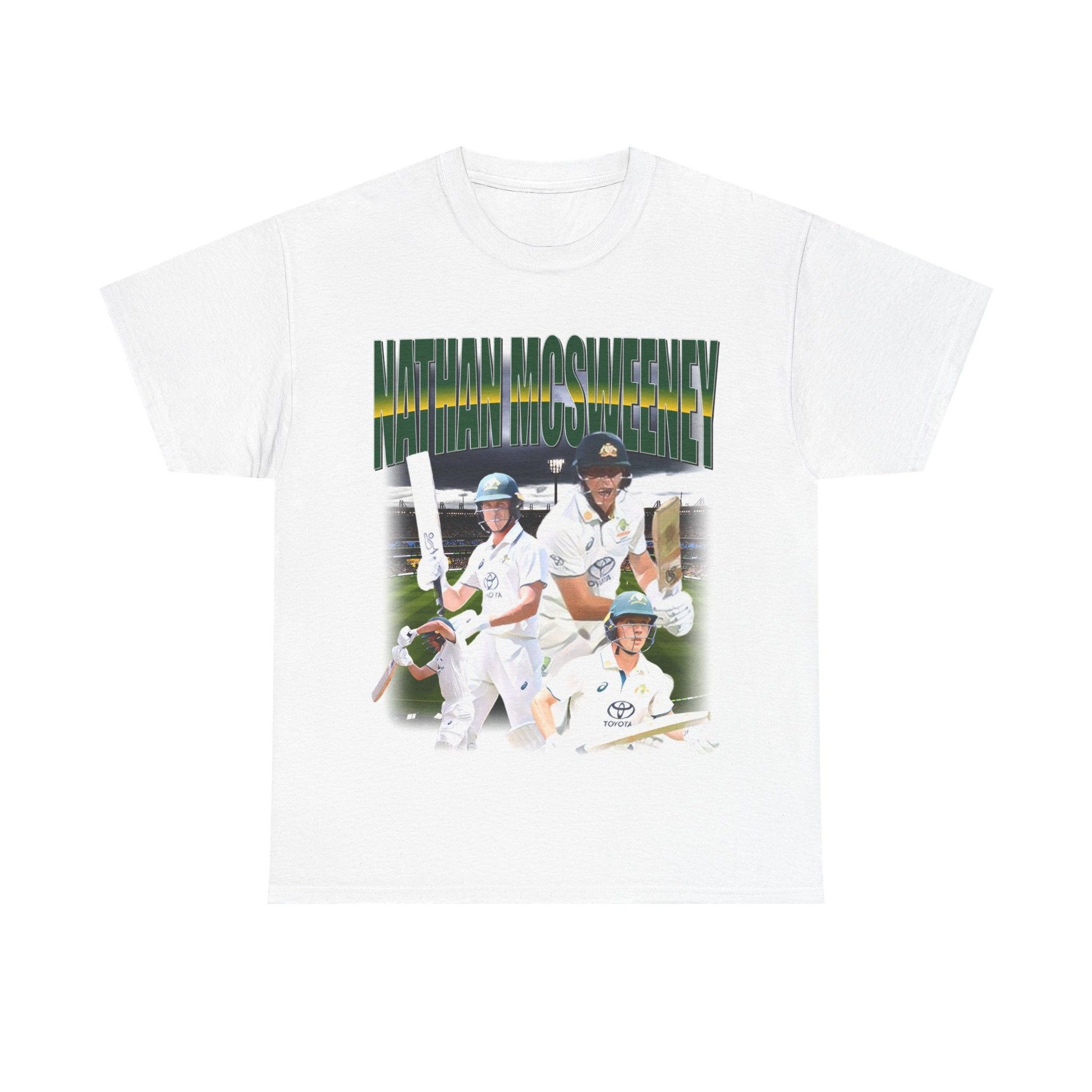 Nathan McSweeney Australian Cricket Graphic Tee - VFtees