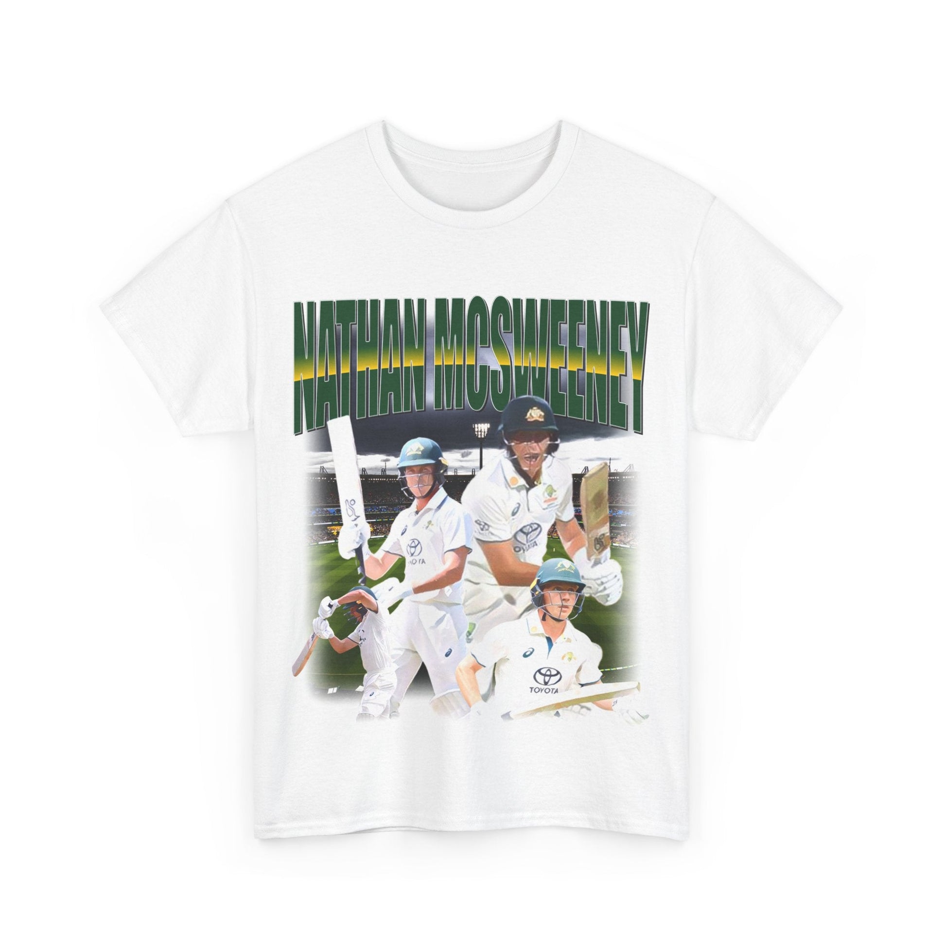 Nathan McSweeney Australian Cricket Graphic Tee - VFtees