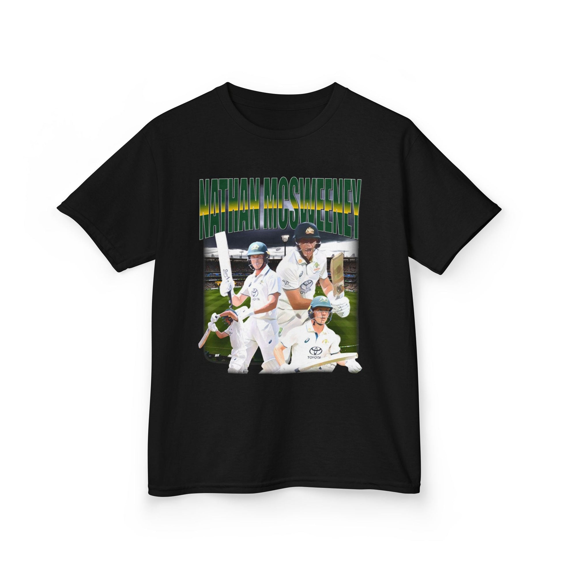 Nathan McSweeney Australian Cricket Graphic Tee (Kids) - VFtees