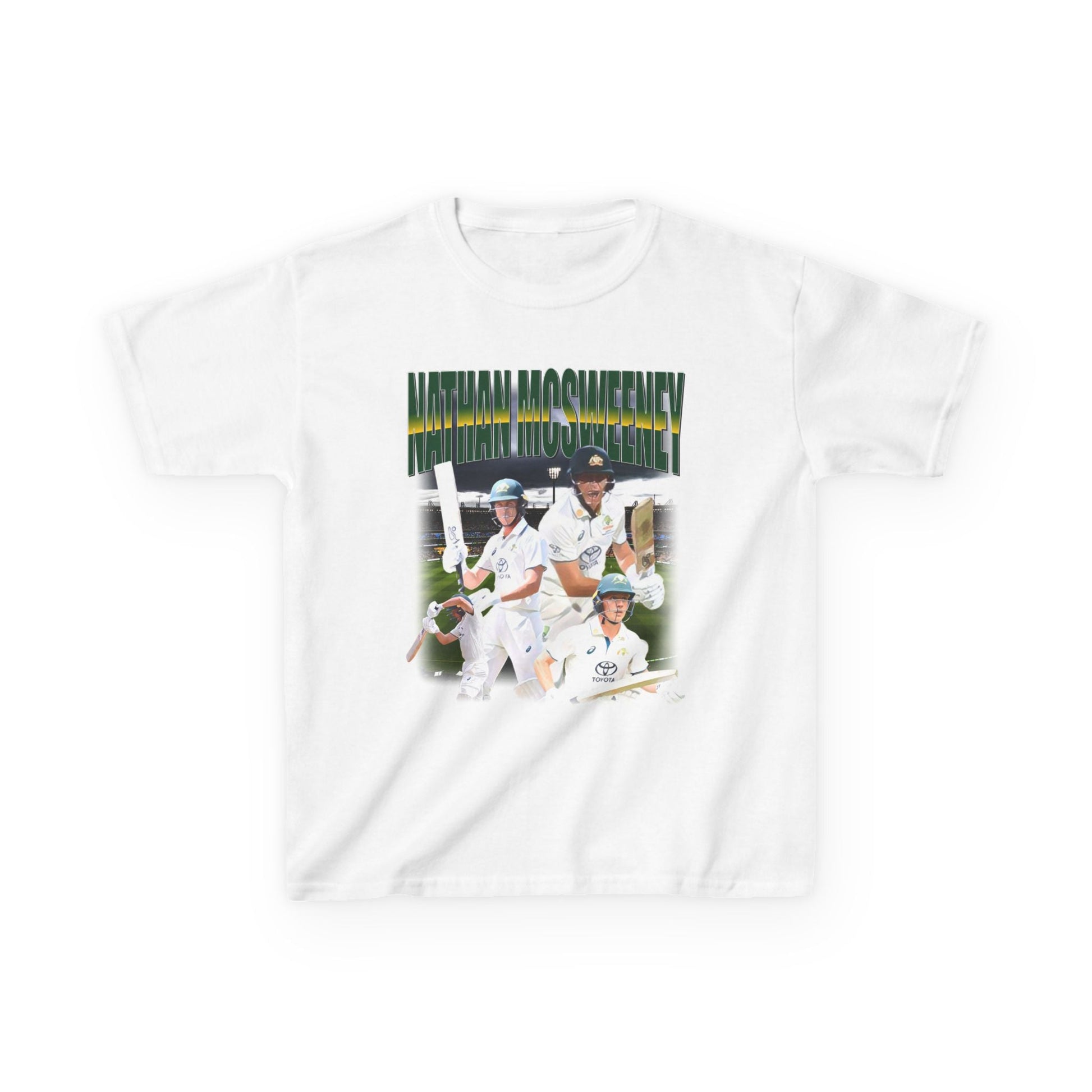 Nathan McSweeney Australian Cricket Graphic Tee (Kids) - VFtees