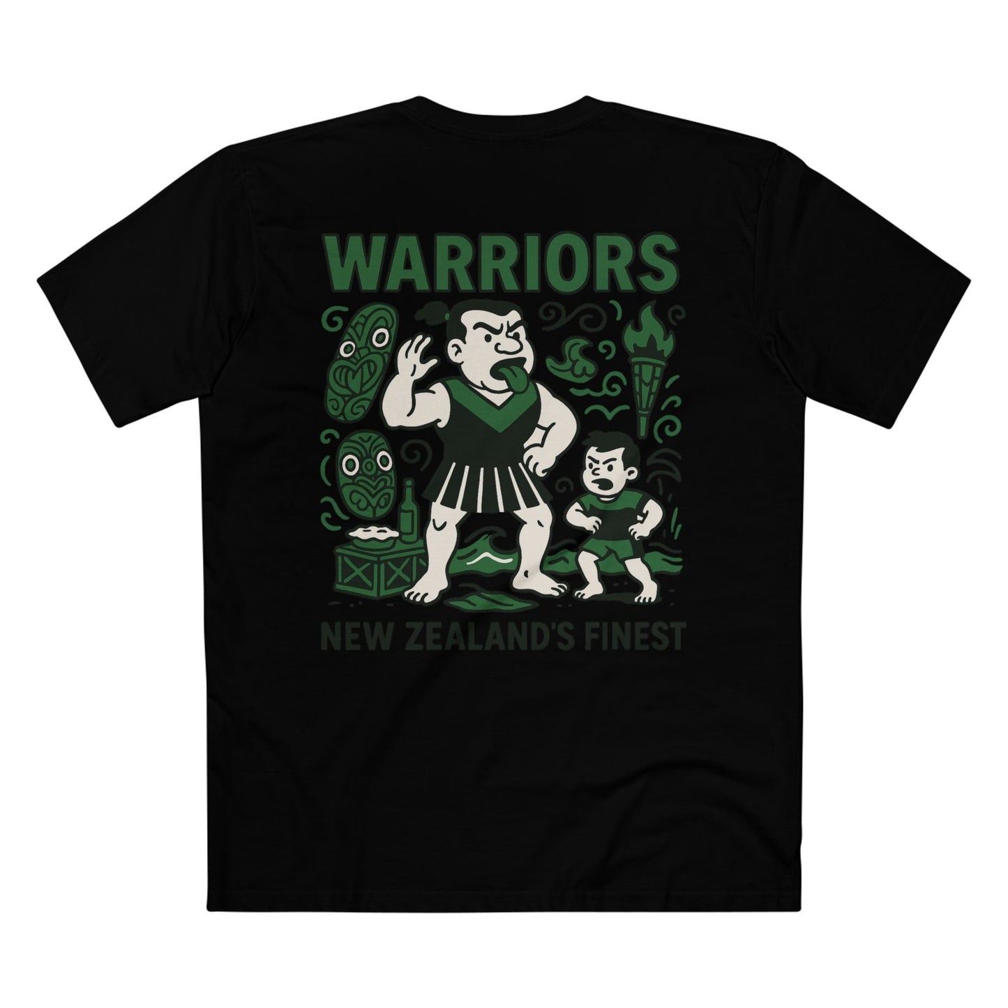 New Zealand Rugby League Tee - Warriors Club Series - VFtees