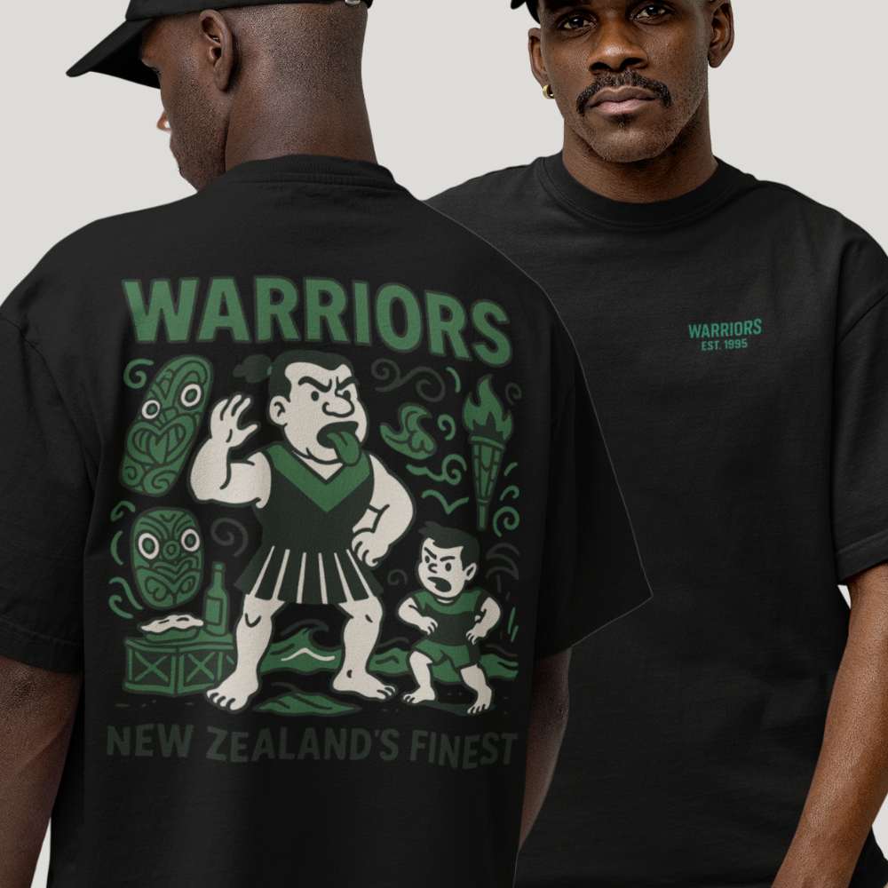 New Zealand Rugby League Tee - Warriors Club Series - VFtees