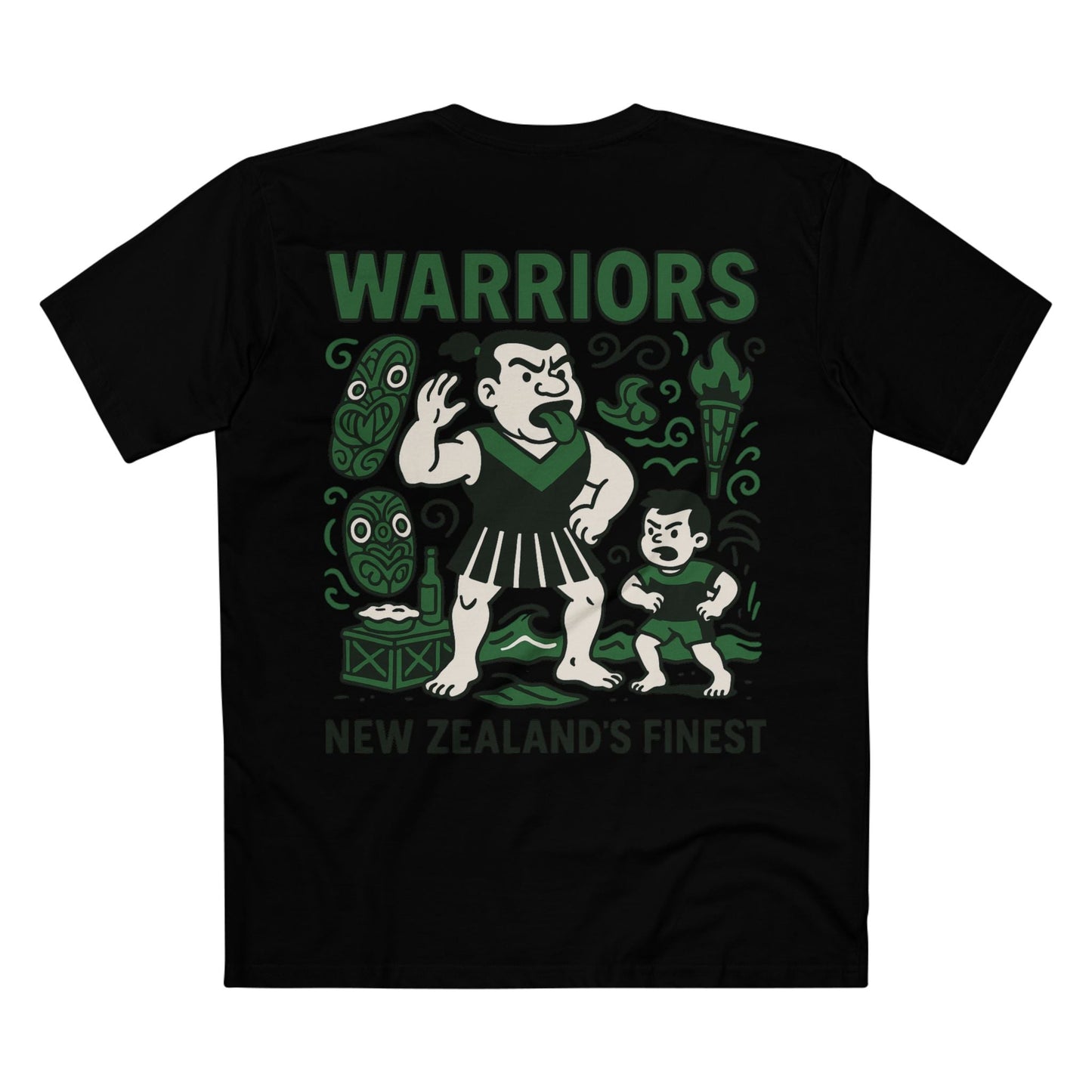 New Zealand Rugby League Tee - Warriors Club Series - VFtees