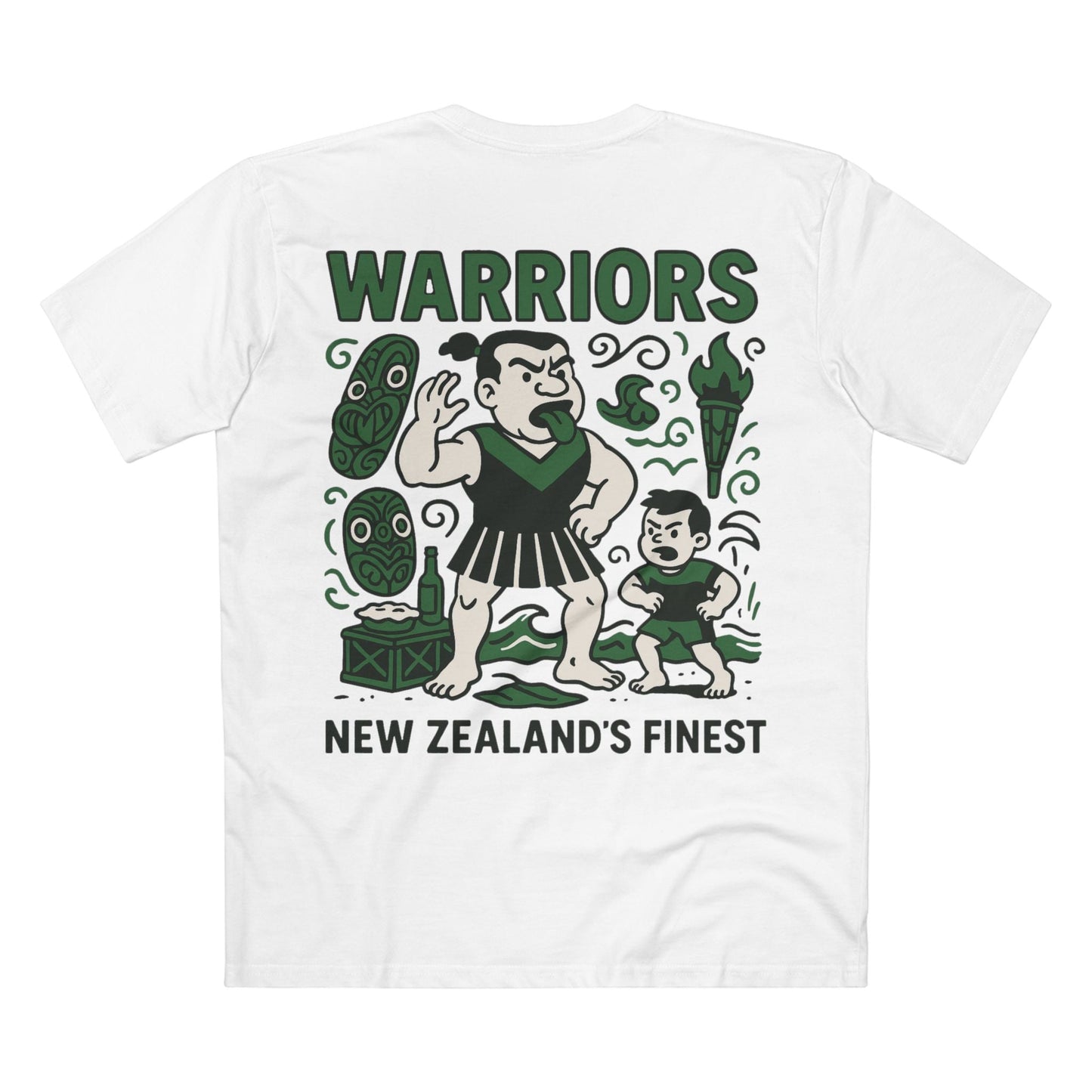 New Zealand Rugby League Tee - Warriors Club Series - VFtees