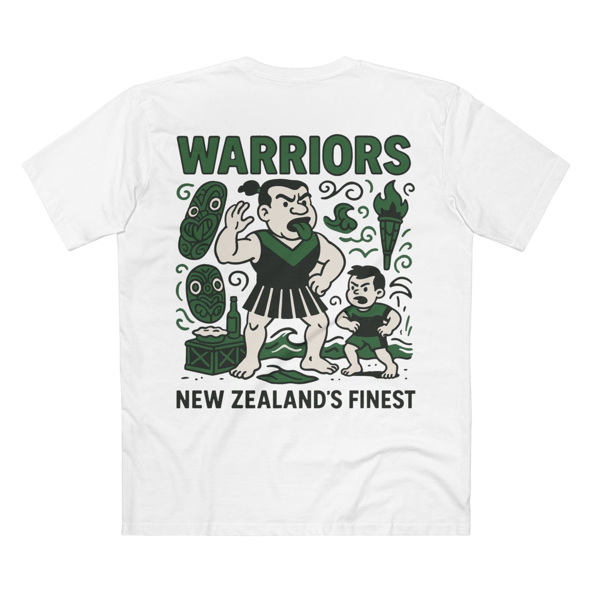 New Zealand Rugby League Tee - Warriors Club Series - VFtees
