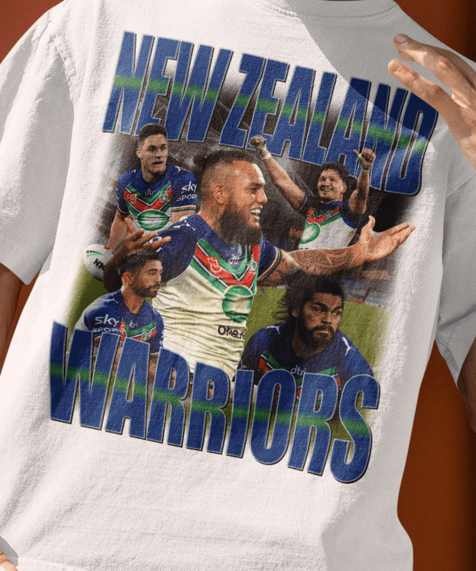 New Zealand Warriors NRL Team Tee - VFtees