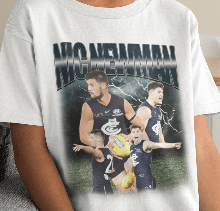 Nic Newman AFL Graphic Tee (Kids) - VFtees