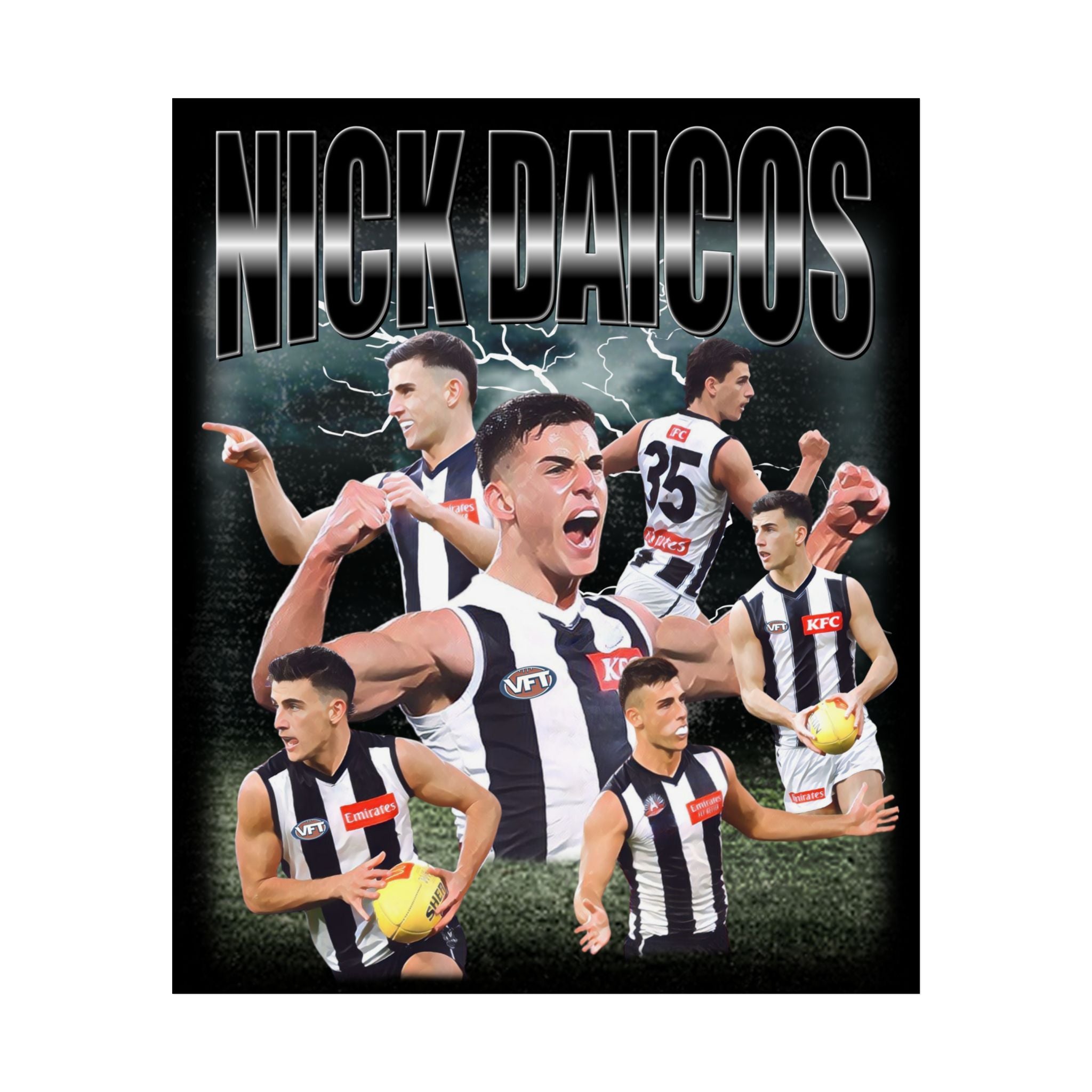 Nick Daicos Wall Art (Limited Release) - VFtees