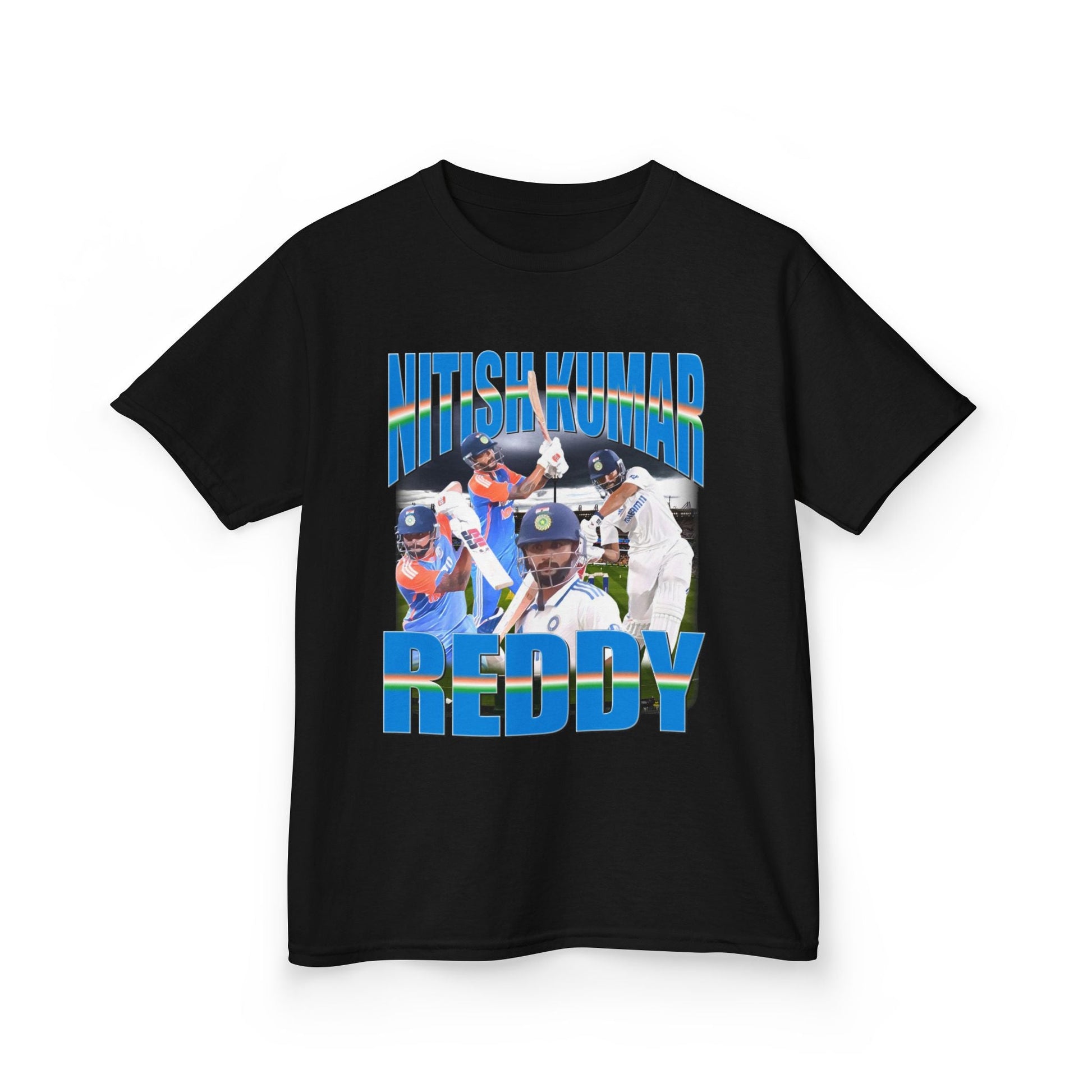 Nitish Kumar Reddy Indian Cricket Graphic Tee (Kids) - VFtees