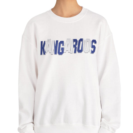 North Melbourne Footy Jumper – Kangaroos Football Team Crew - VFtees