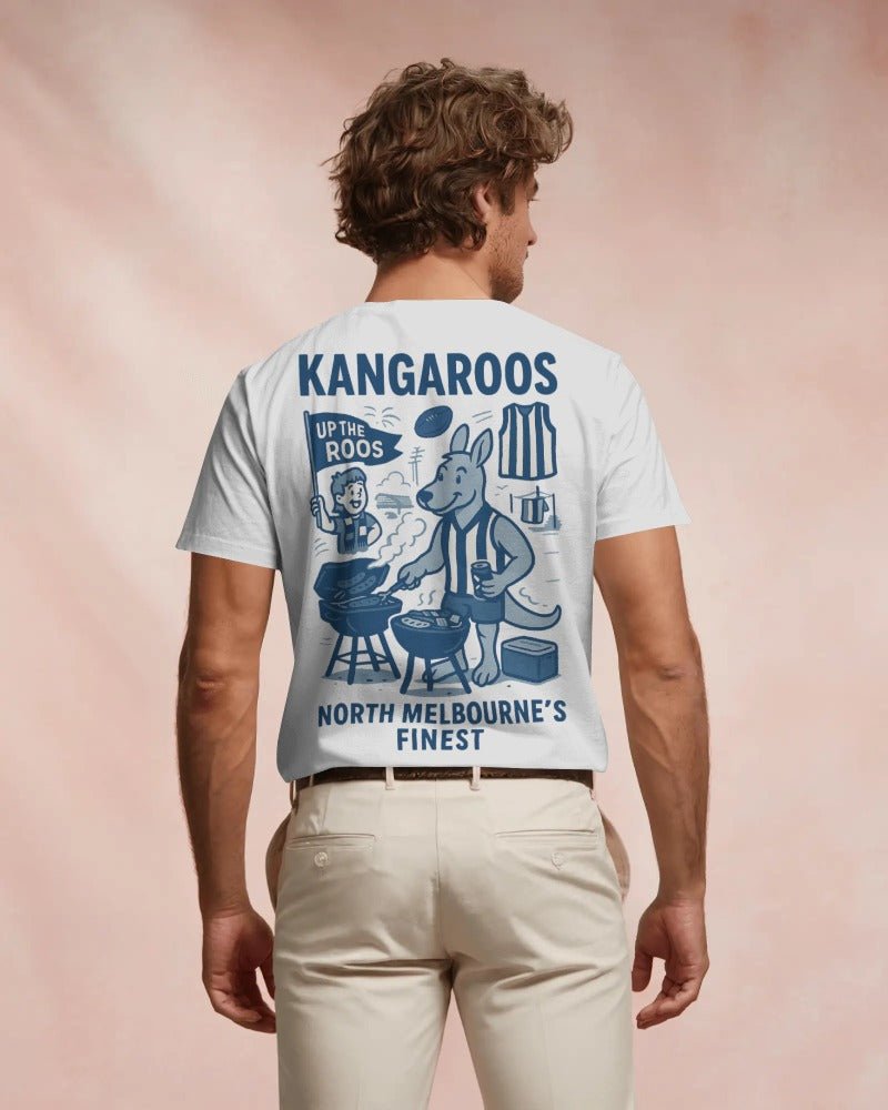 North Melbourne Footy Tee - Kangaroos Club Series - VFtees