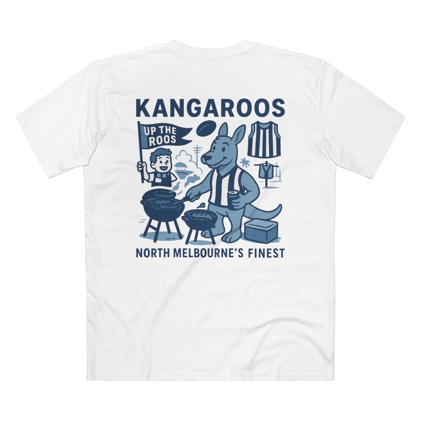 North Melbourne Footy Tee - Kangaroos Club Series - VFtees