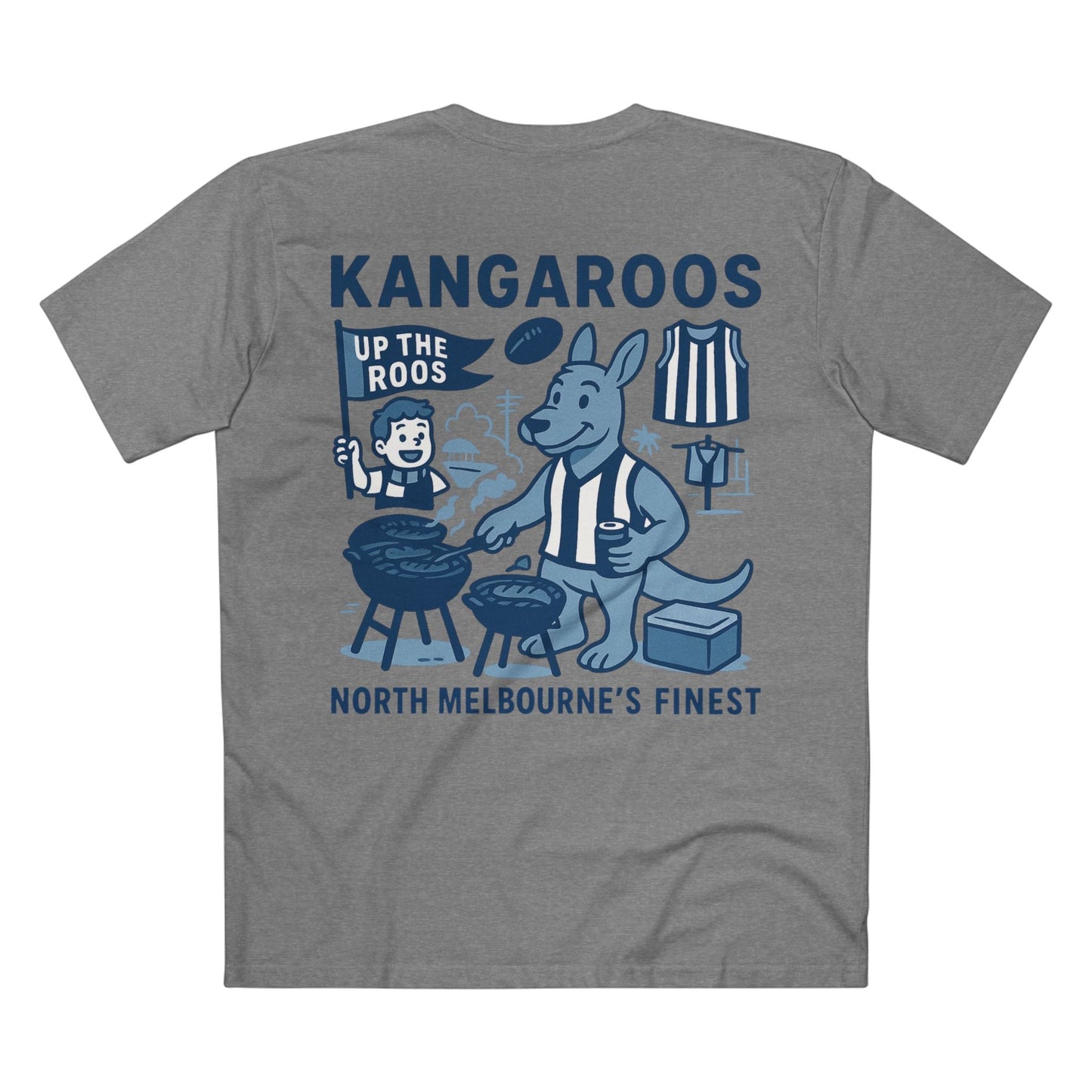 North Melbourne Footy Tee - Kangaroos Club Series - VFtees