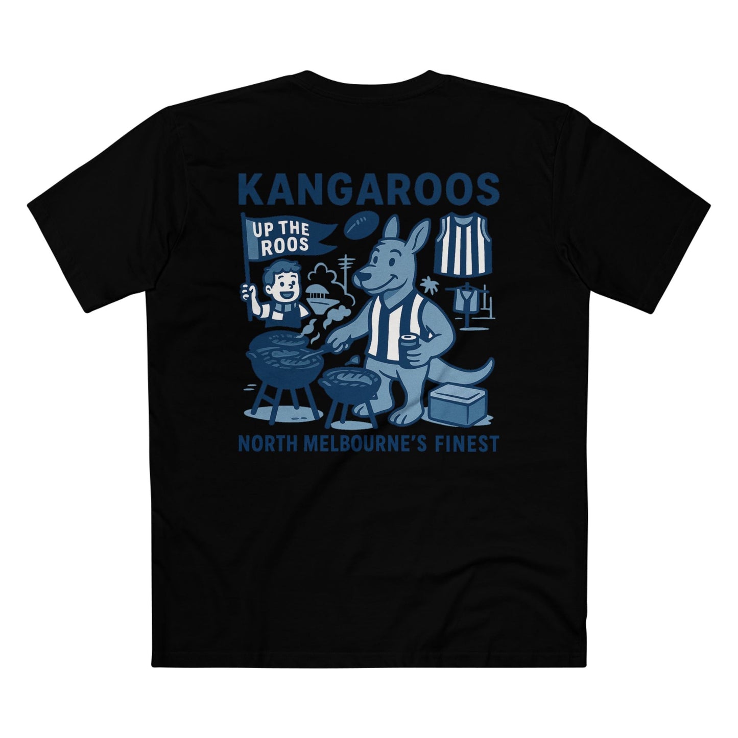 North Melbourne Footy Tee - Kangaroos Club Series - VFtees