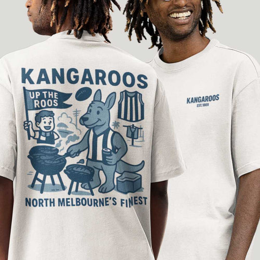 North Melbourne Footy Tee - Kangaroos Club Series - VFtees