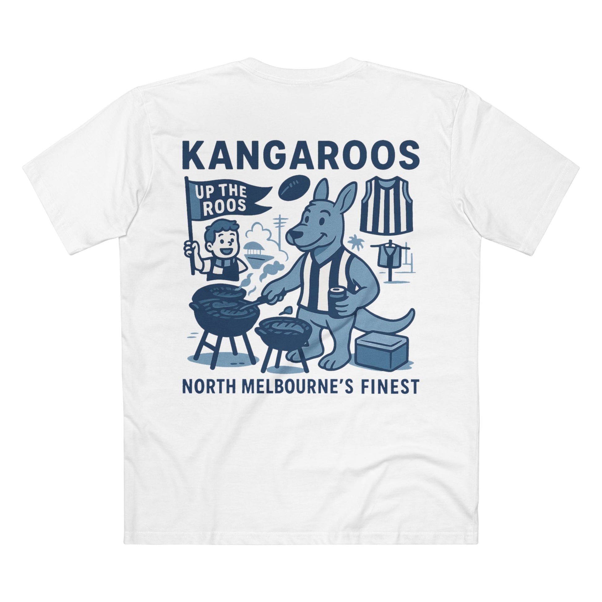 North Melbourne Footy Tee - Kangaroos Club Series - VFtees