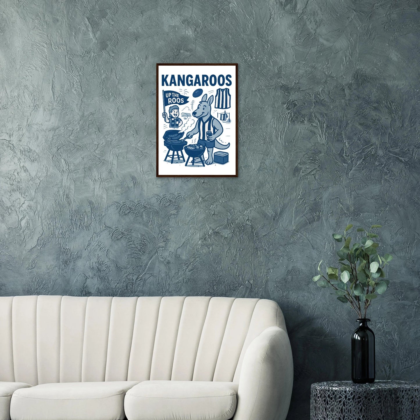 North Melbourne Framed Wall Art - VFtees