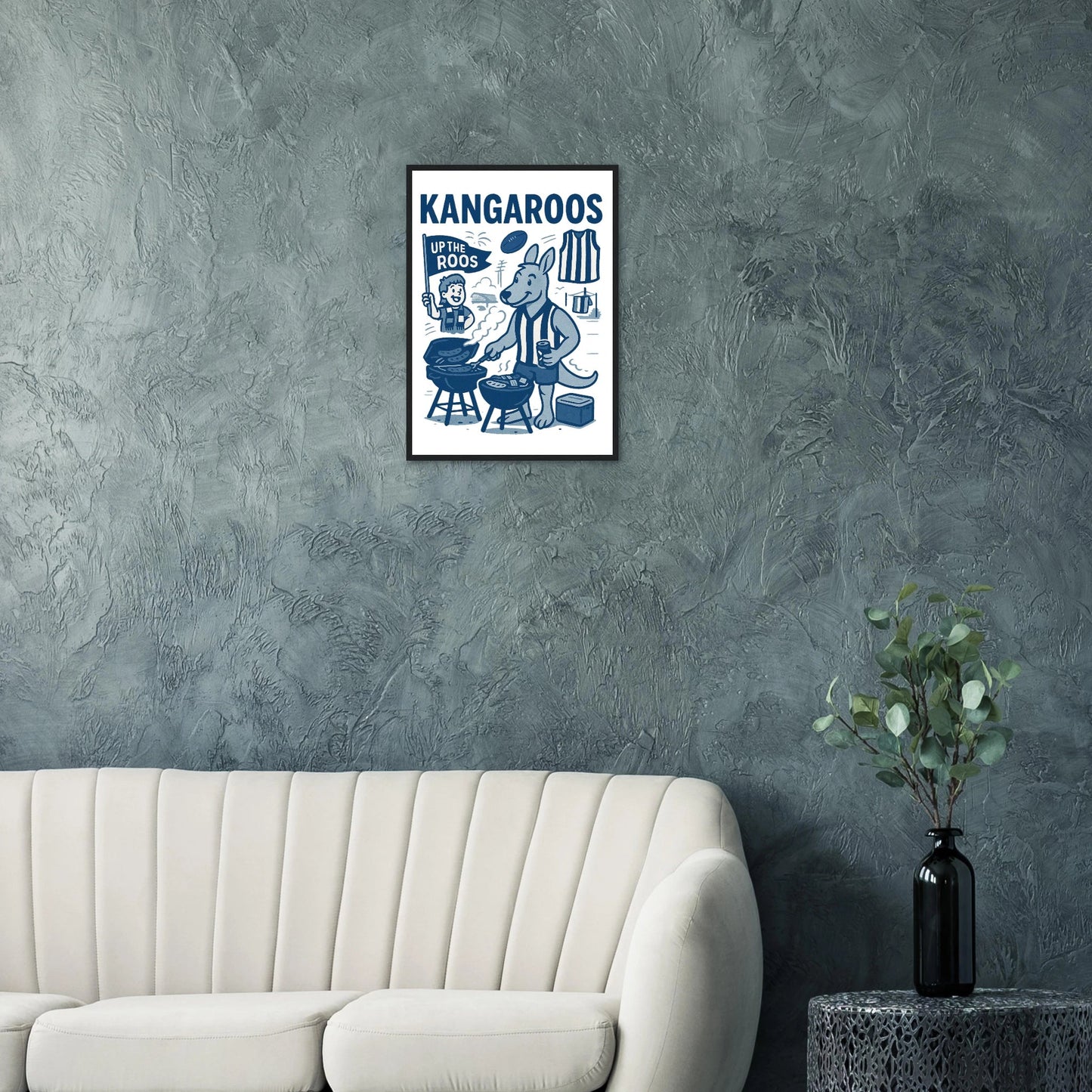 North Melbourne Framed Wall Art - VFtees