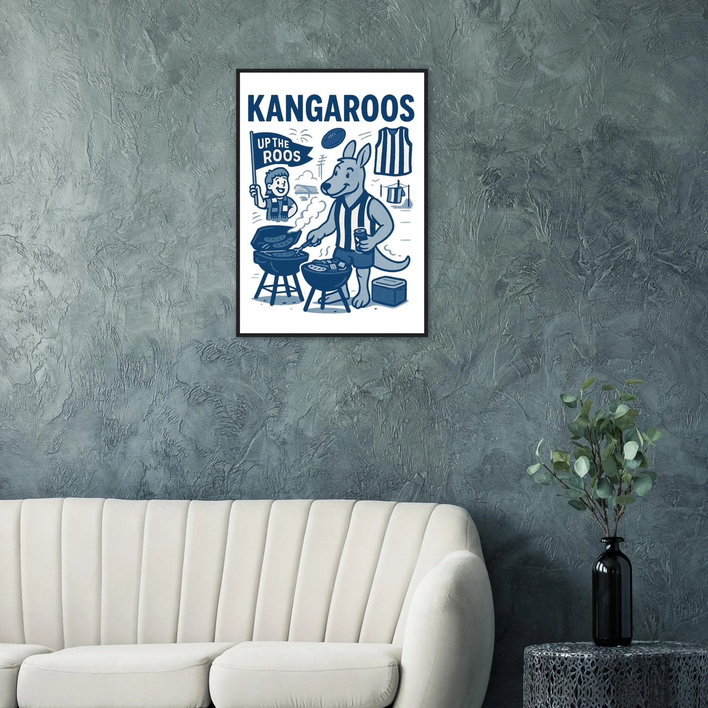 North Melbourne Framed Wall Art - VFtees