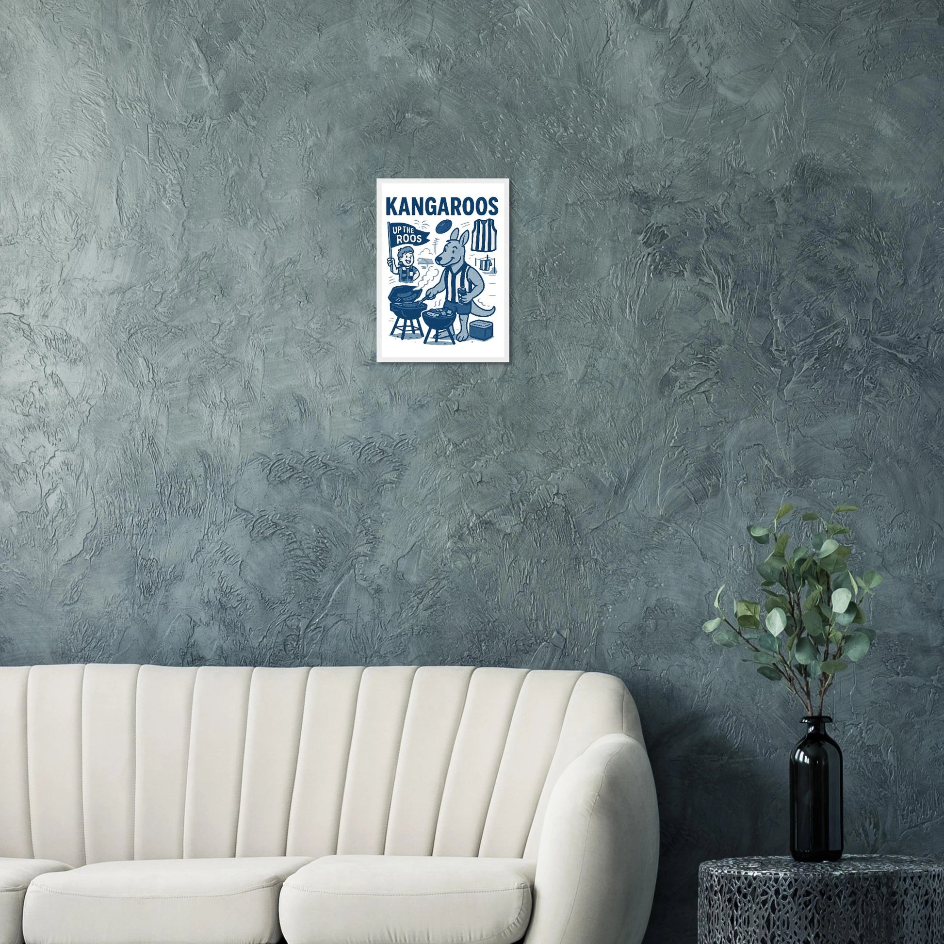 North Melbourne Framed Wall Art - VFtees