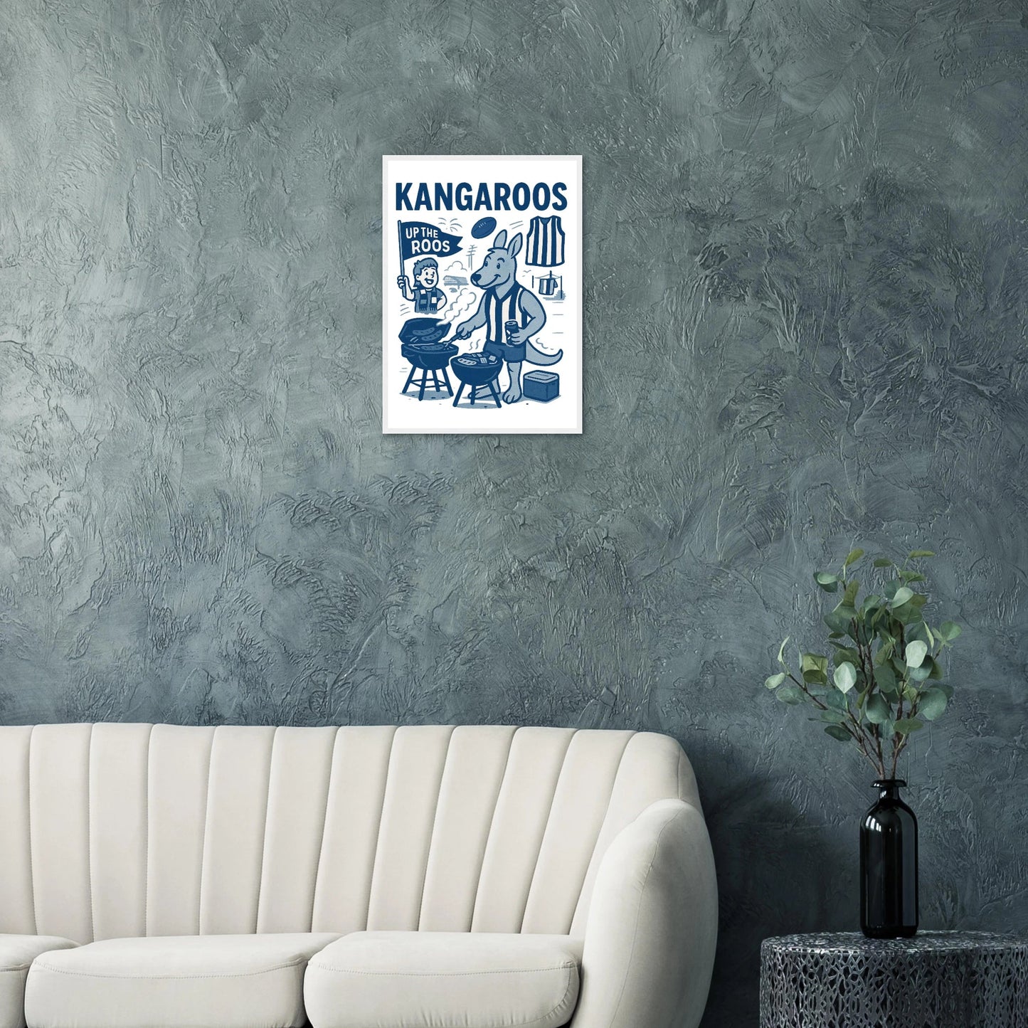 North Melbourne Framed Wall Art - VFtees