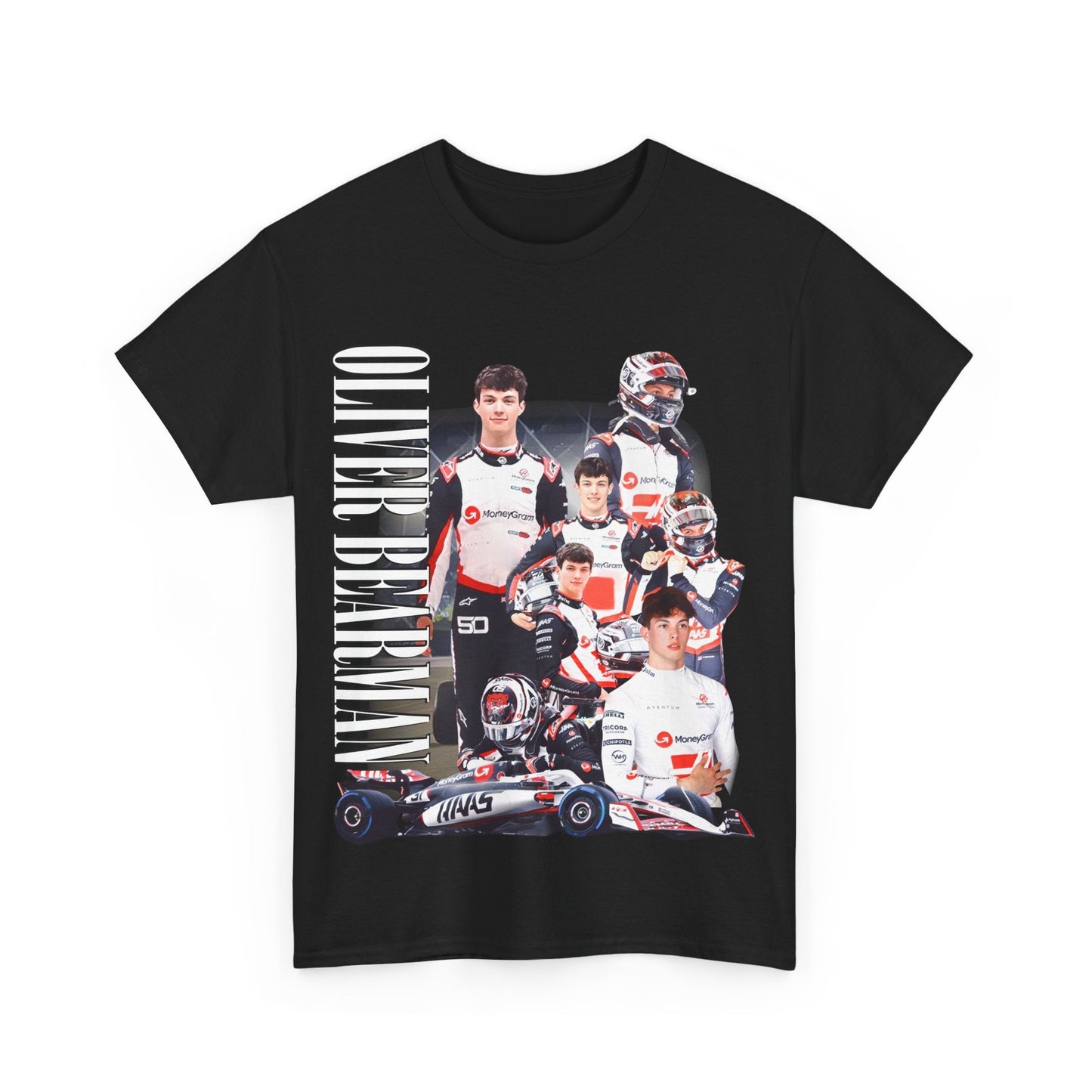 Oliver Bearman Haas F1 Graphic Tee - VFtees