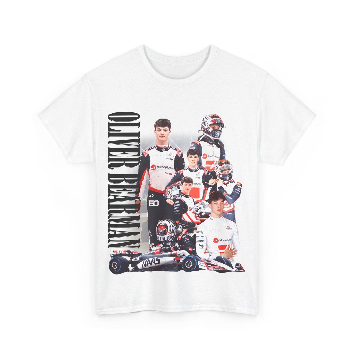 Oliver Bearman Haas F1 Graphic Tee - VFtees