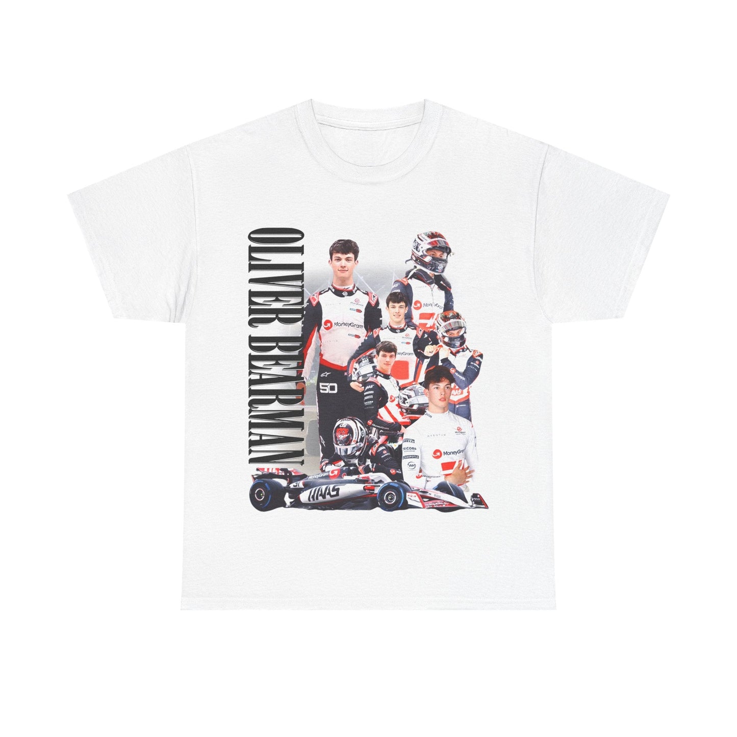 Oliver Bearman Haas F1 Graphic Tee - VFtees