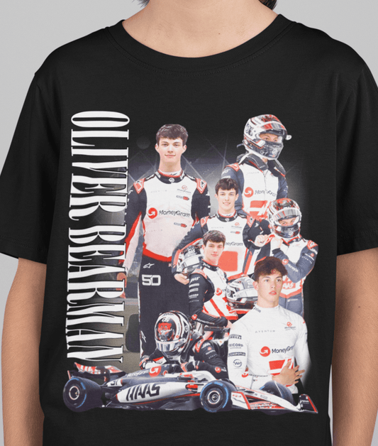 Oliver Bearman Haas F1 Graphic Tee (Kids) - VFtees