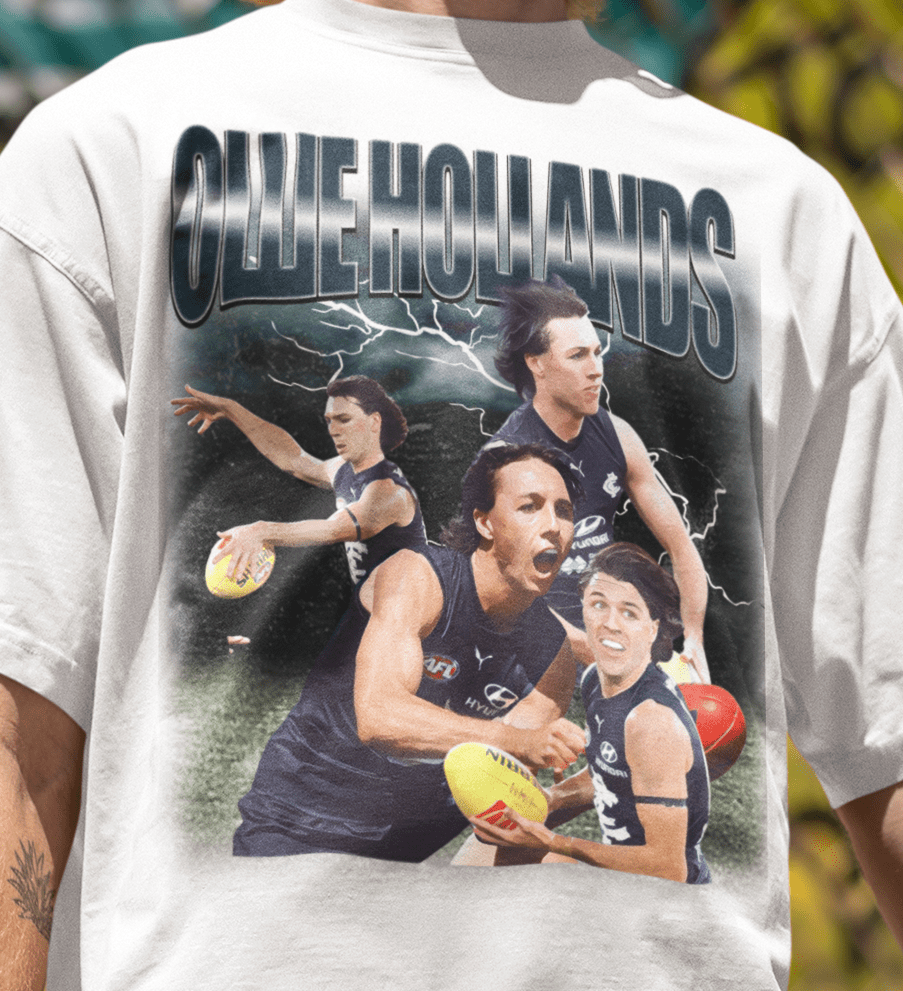 Ollie Hollands AFL Graphic Tee - VFtees