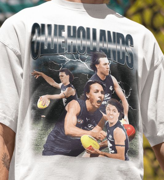 Ollie Hollands AFL Graphic Tee - VFtees