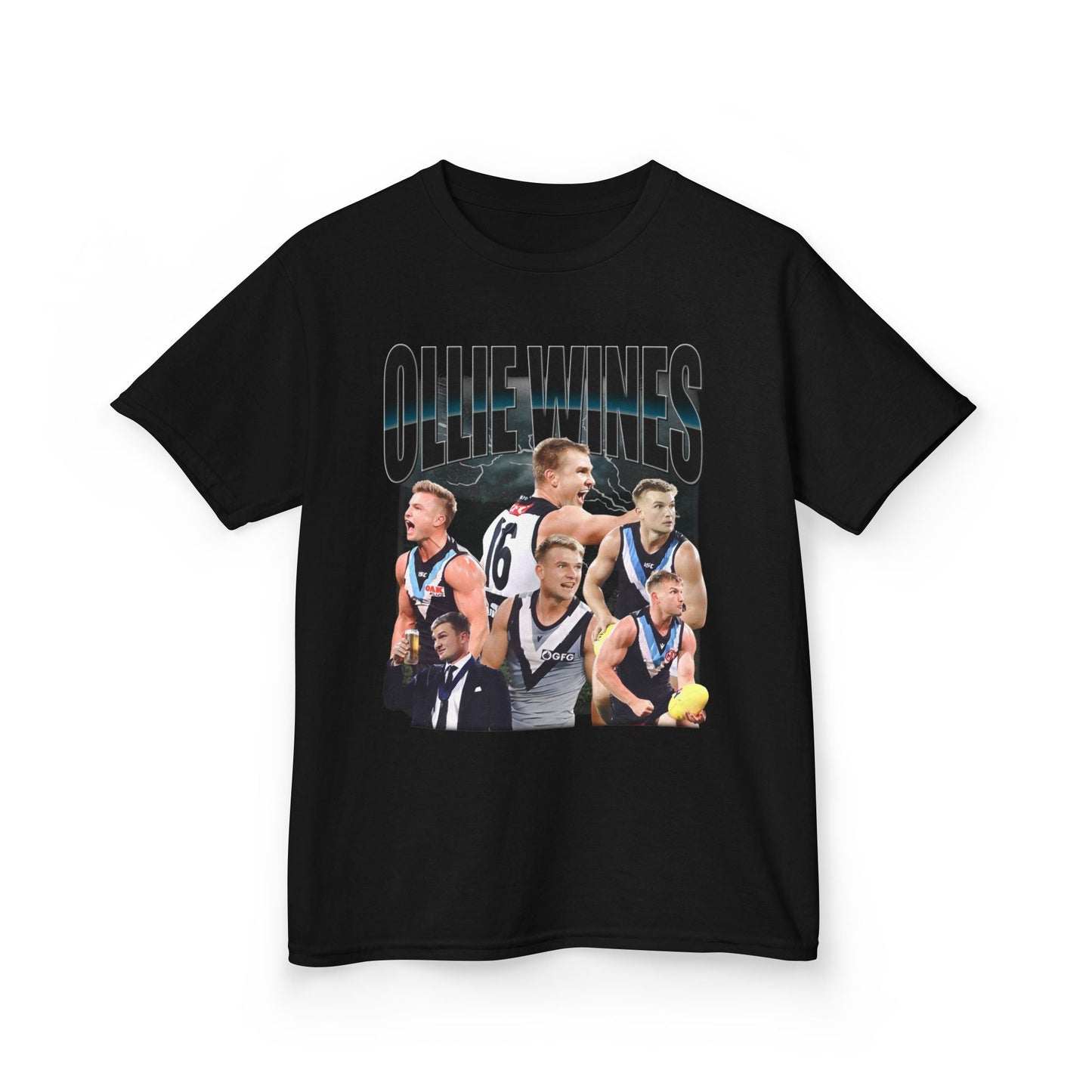 Ollie Wines Aussie Rules Graphic Tee (Kids) - VFtees