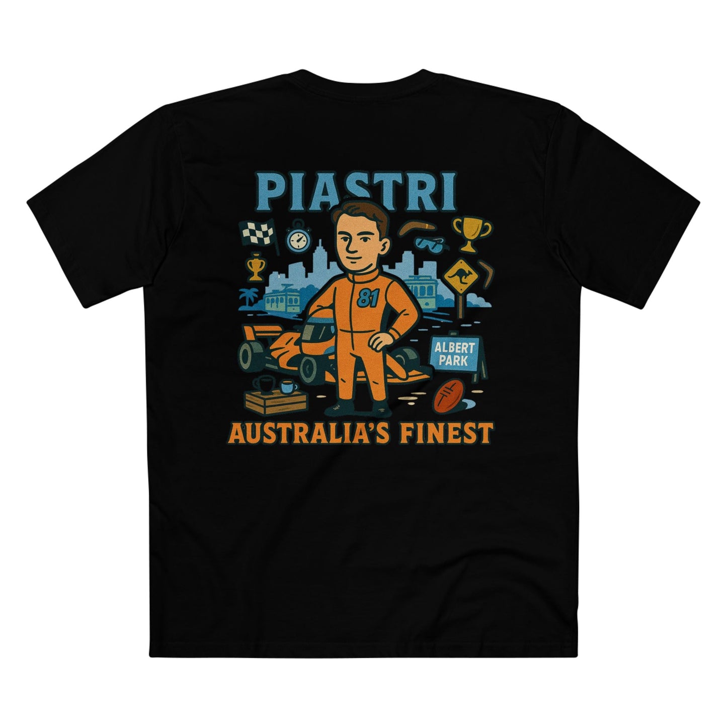 Oscar Piastri F1 Tee - McLaren Grand Prix Edition - VFtees