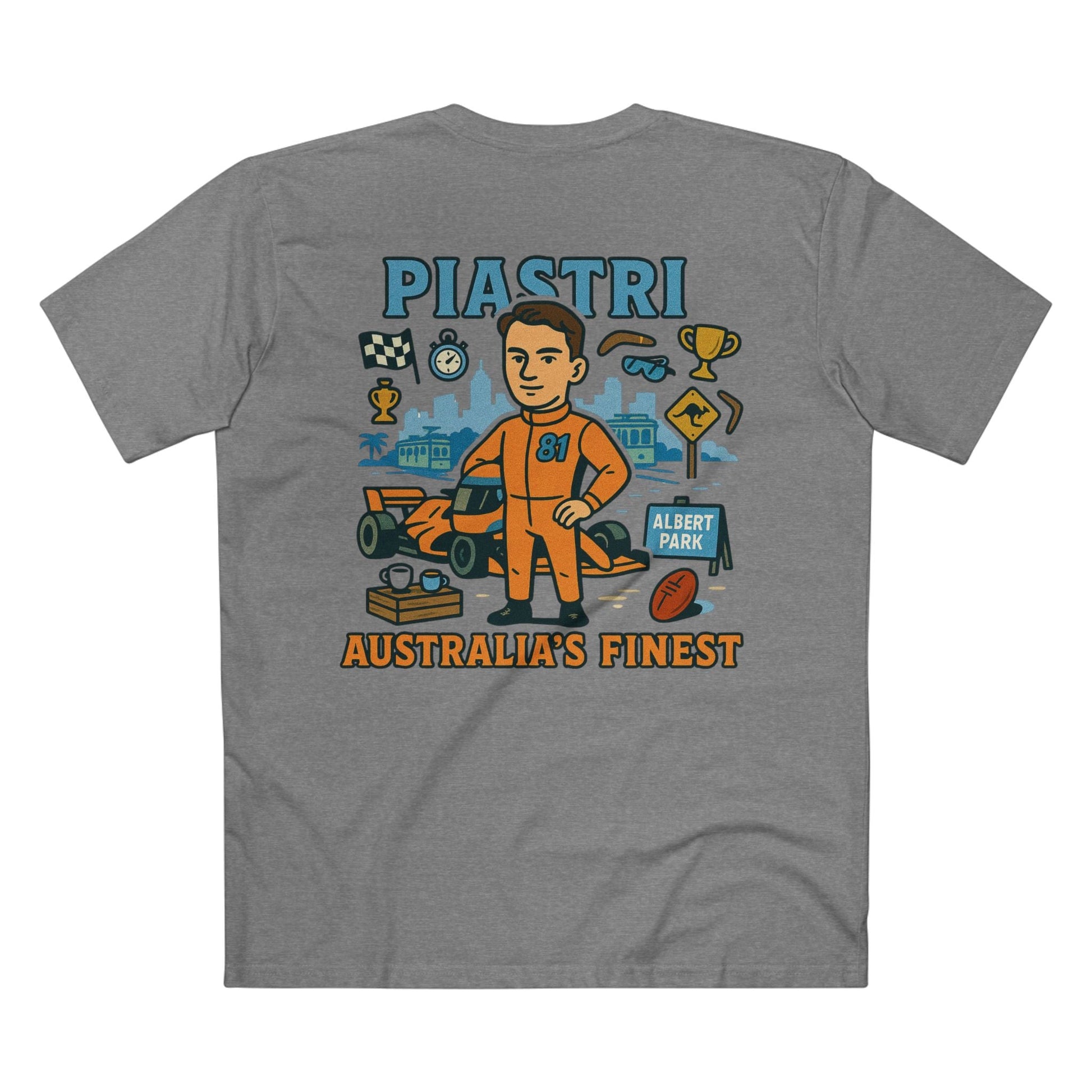 Oscar Piastri F1 Tee - McLaren Grand Prix Edition - VFtees