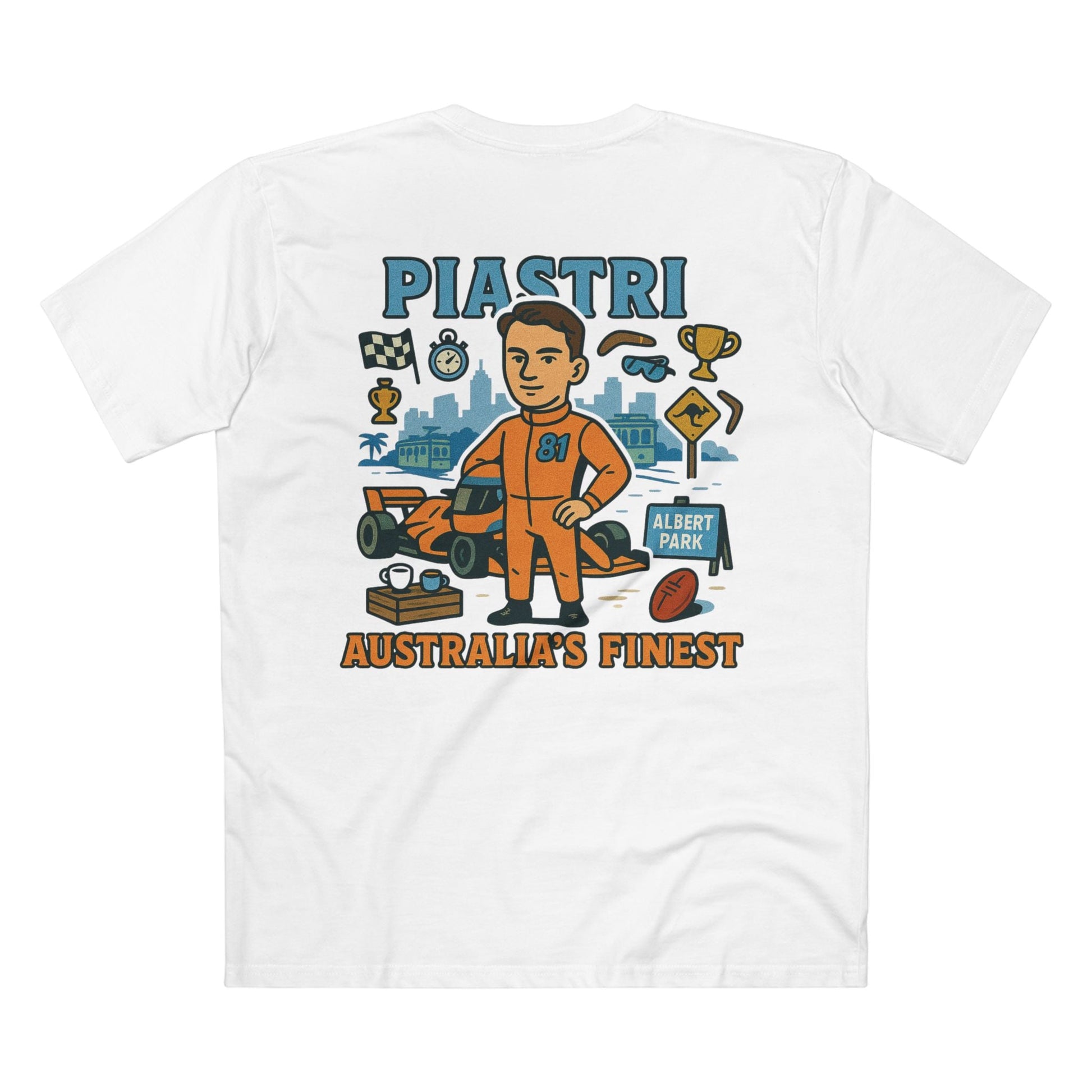 Oscar Piastri F1 Tee - McLaren Grand Prix Edition - VFtees