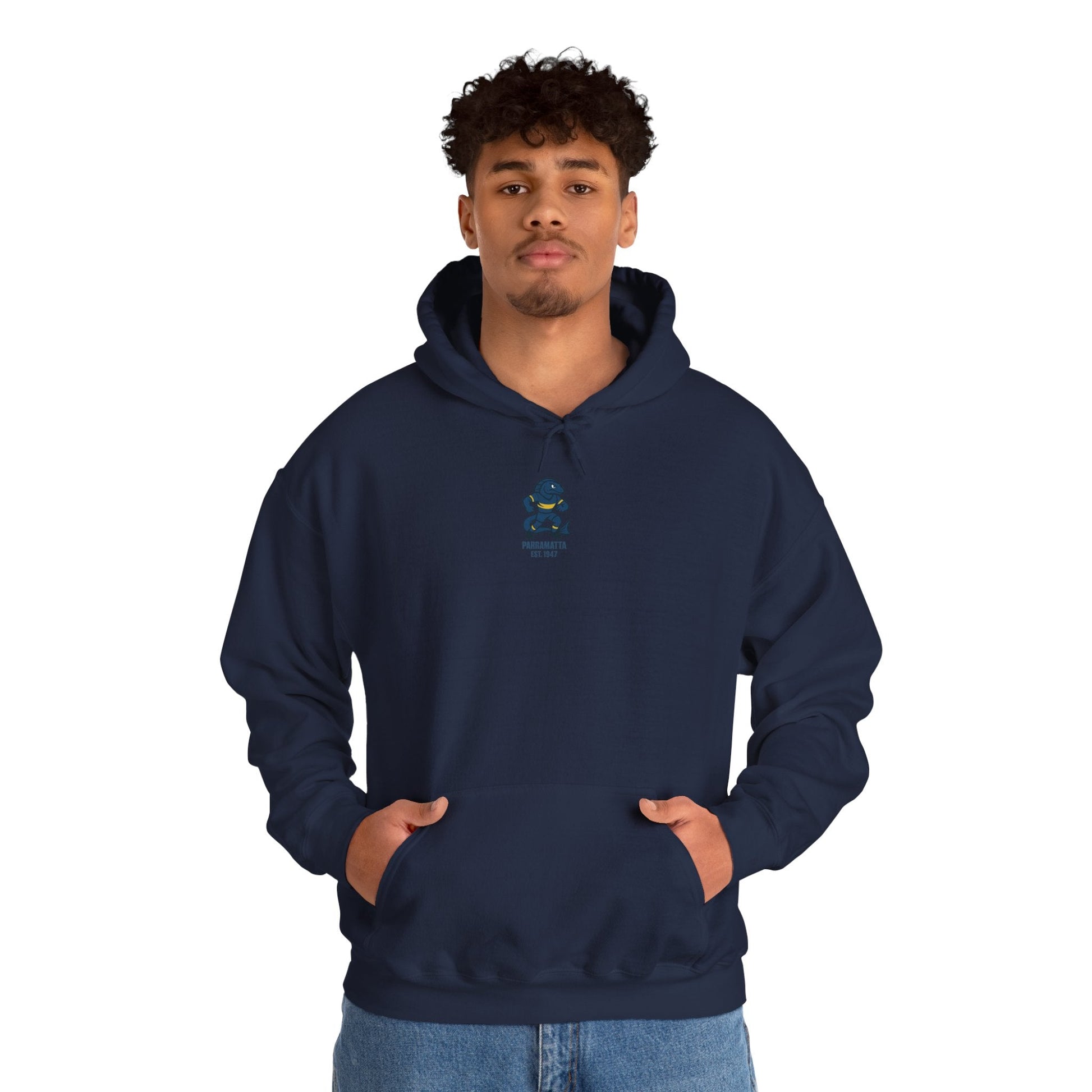 Parramatta Heritage Rugby League Hoodie - Eels Edition - VFtees