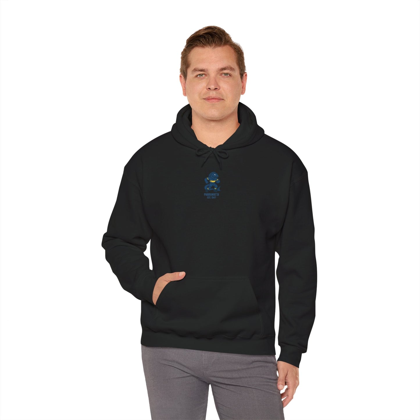 Parramatta Heritage Rugby League Hoodie - Eels Edition - VFtees