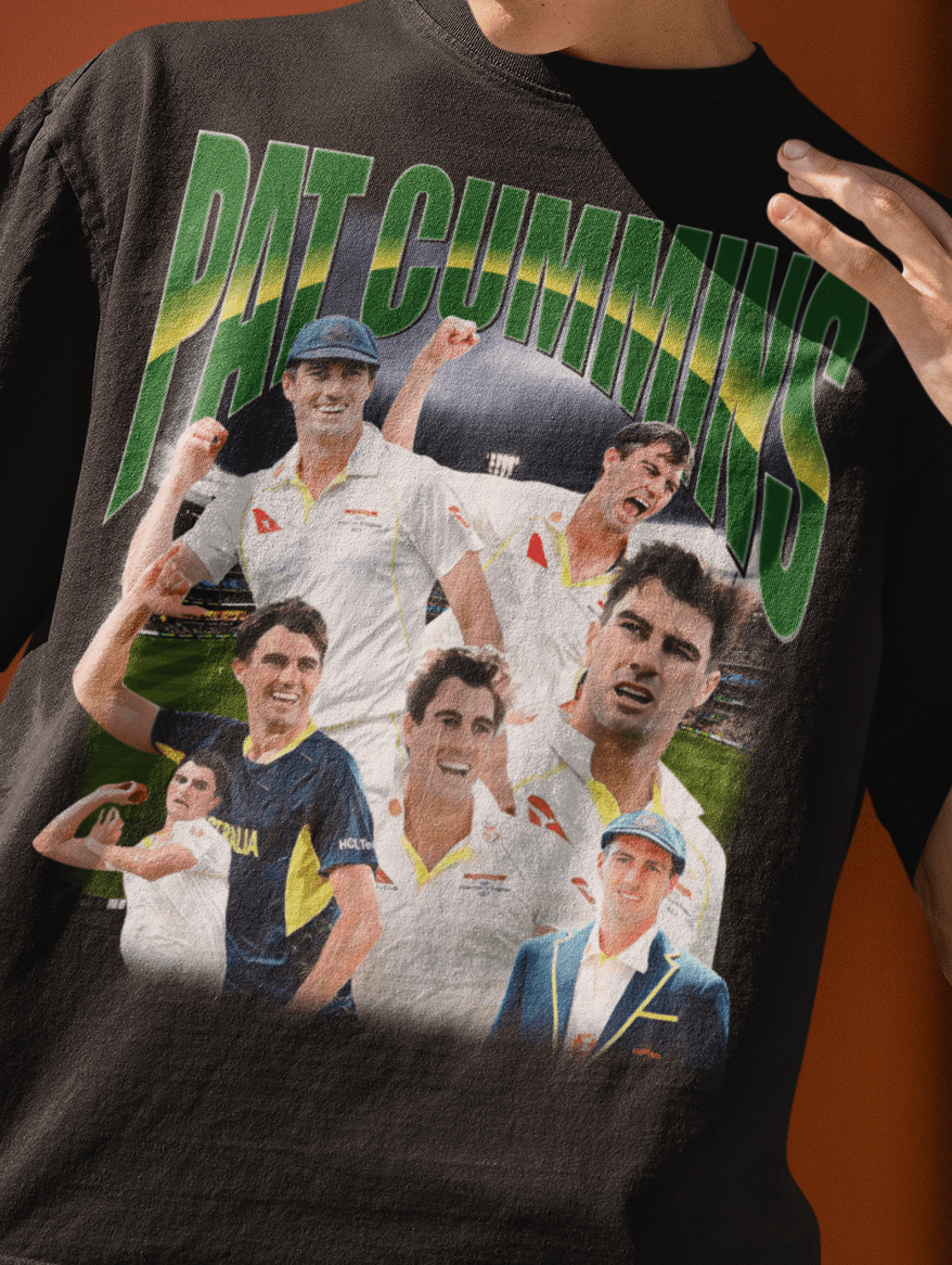 Pat Cummins Australian Cricket Graphic Tee - VFtees