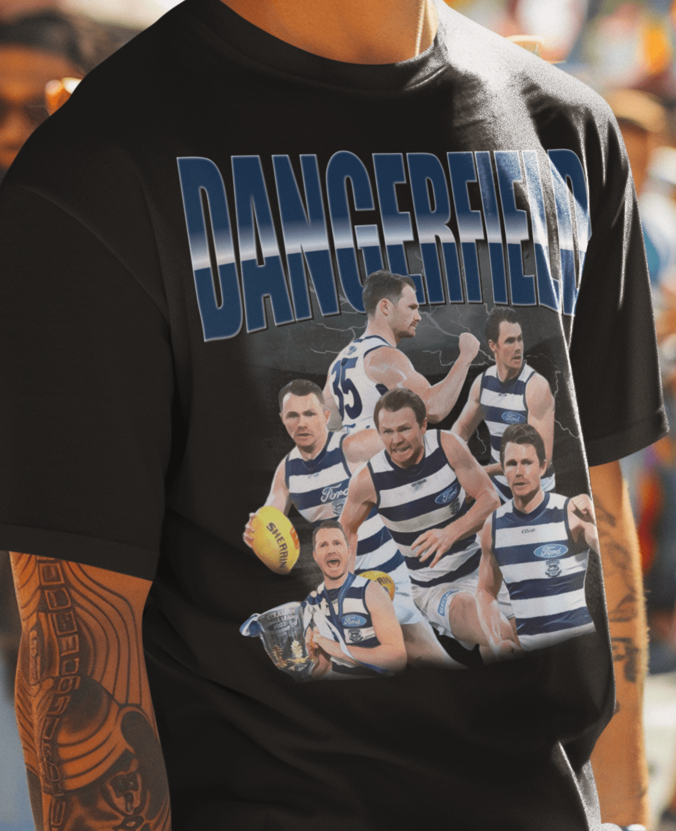 Patrick Dangerfield AFL Graphic Tee - VFtees