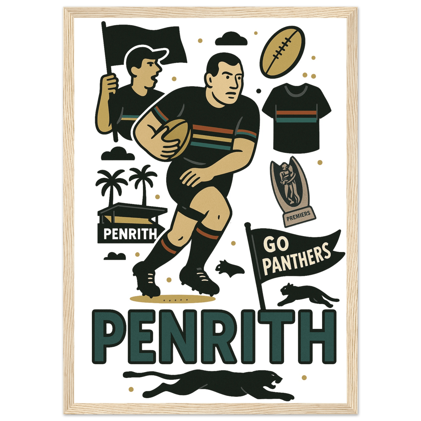 Penrith Framed Wall Art - VFtees