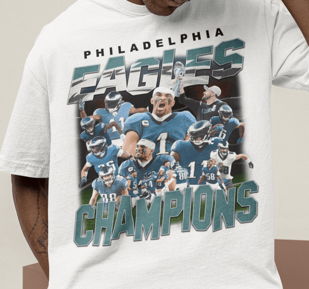 Philadelphia Eagles 2025 Super Bowl LIX Champions Tee - VFtees