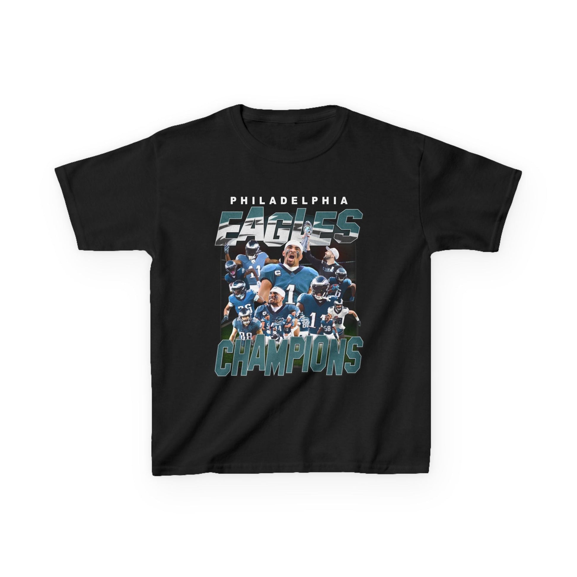 Philadelphia Eagles 2025 Super Bowl LIX Champions Tee (Kids) - VFtees