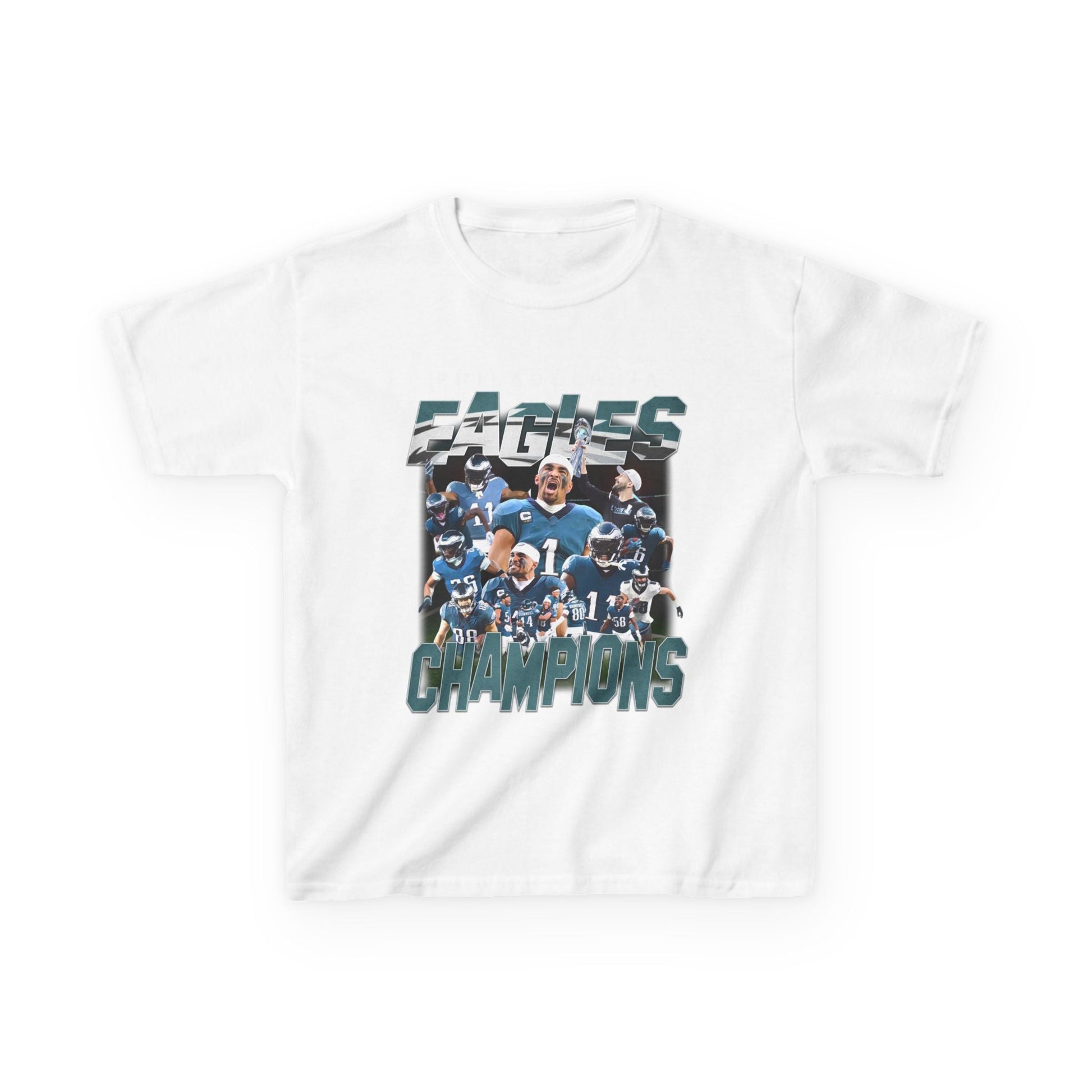 Philadelphia Eagles 2025 Super Bowl LIX Champions Tee (Kids) - VFtees