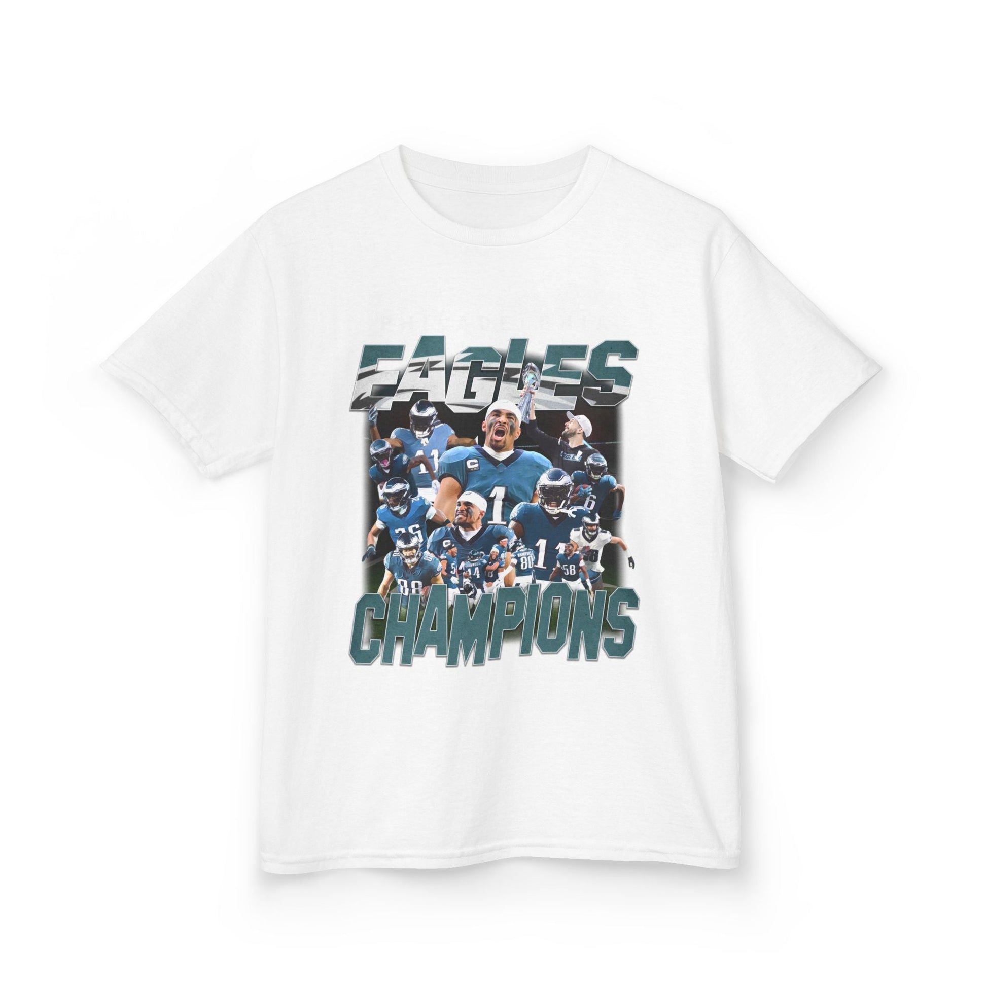 Philadelphia Eagles 2025 Super Bowl LIX Champions Tee (Kids) - VFtees