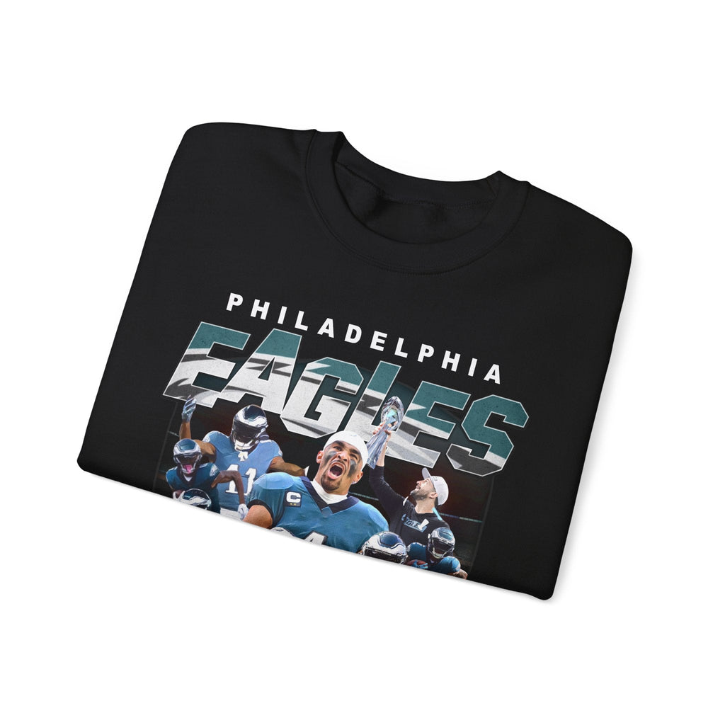 Philadelphia Eagles Super Bowl LIX Champions Crewneck - VFtees